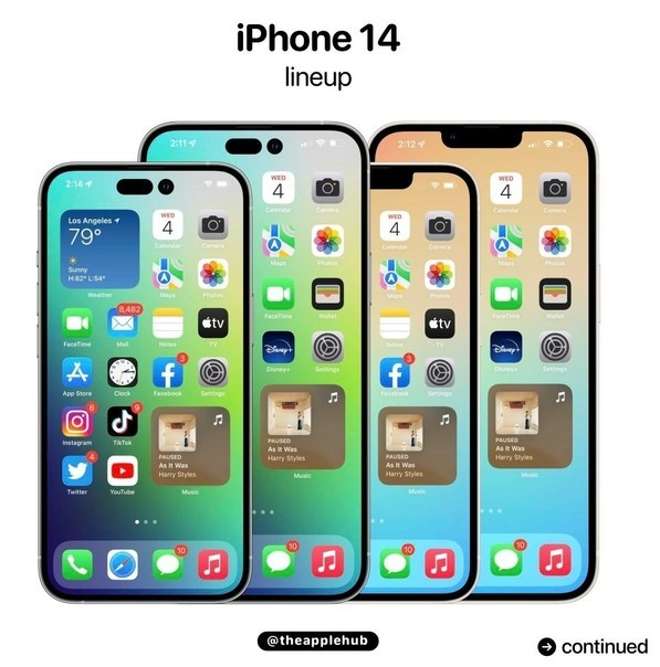 城区苹果14维修分享iPhone 14全家福 