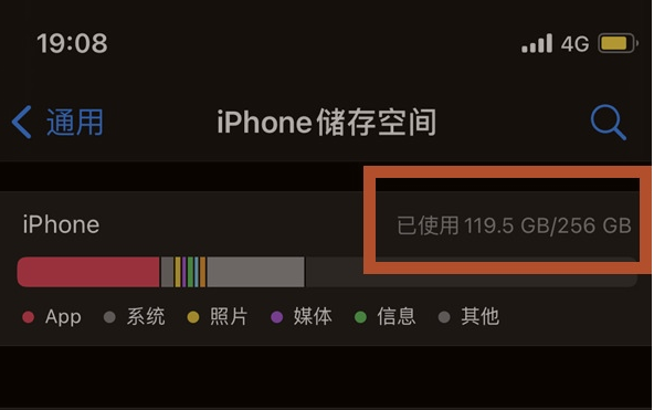 城区苹果13维修分享iPhone13如何查看剩余内存 